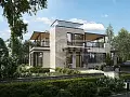 Проект дома 194-351-2, 352 м², 2 этажа, 4 комнаты Проект дома 194-351-2, 352 м², 2 этажа, 4 комнаты