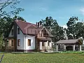 Проект дома 086-211-1М, 211 м², 1 этаж, 3 комнаты Проект дома 086-211-1М, 211 м², 1 этаж, 3 комнаты