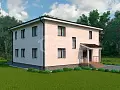 Проект дома Алонзо 2, 149.5 м², 2 этажа, 6 комнат Проект дома Алонзо 2, 149.5 м², 2 этажа, 6 комнат