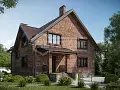 Проект дома 098-178-1М, 178 м², 1 этаж, 3 комнаты Проект дома 098-178-1М, 178 м², 1 этаж, 3 комнаты