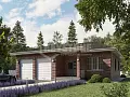 Проект дома 161-176-1Г, 176 м², 1 этаж, 2 комнаты Проект дома 161-176-1Г, 176 м², 1 этаж, 2 комнаты