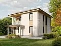 Проект дома 219-175-2, 175 м², 2 этажа, 4 комнаты Проект дома 219-175-2, 175 м², 2 этажа, 4 комнаты