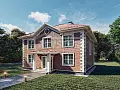 Проект дома 101-229-2, 229 м², 2 этажа, 4 комнаты Проект дома 101-229-2, 229 м², 2 этажа, 4 комнаты