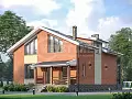 Проект дома 032-189-1М, 189 м², 1 этаж, 3 комнаты Проект дома 032-189-1М, 189 м², 1 этаж, 3 комнаты