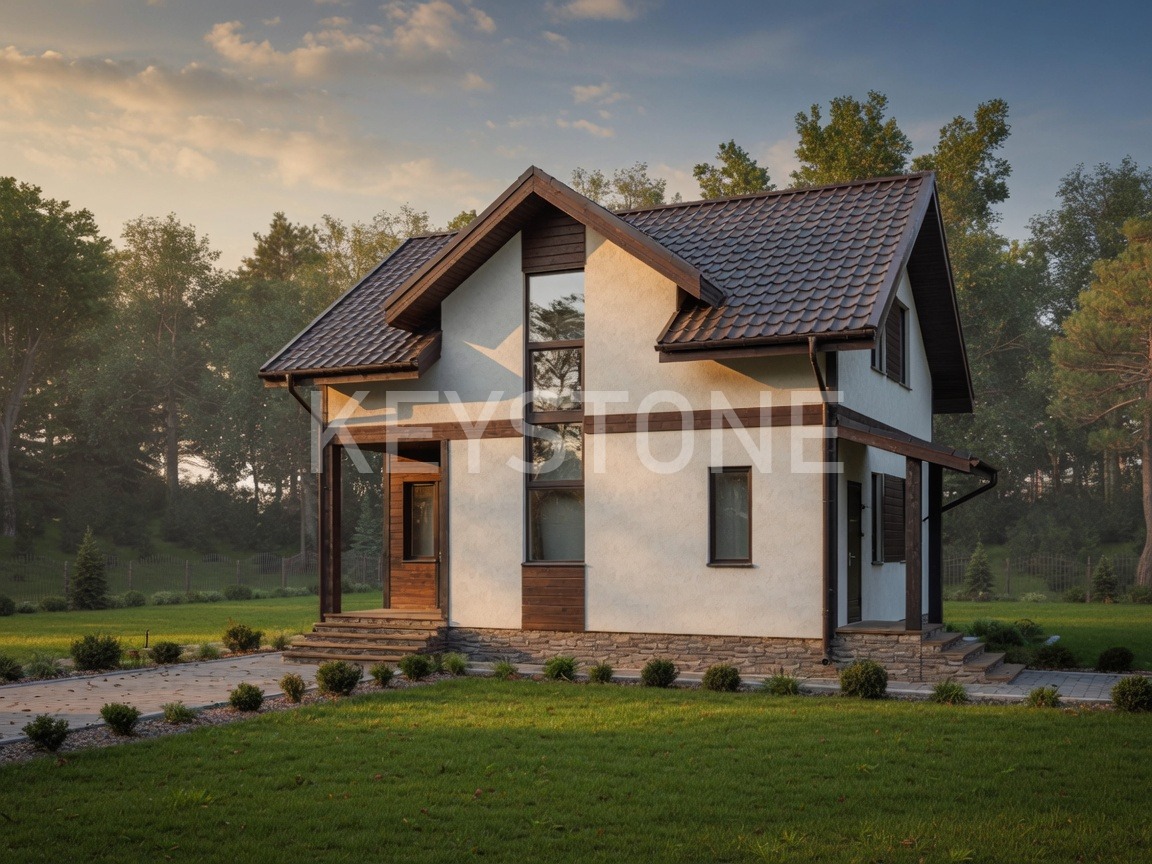 Проект дома Садко, 149.5 м², 2 этажа, 6 комнат
