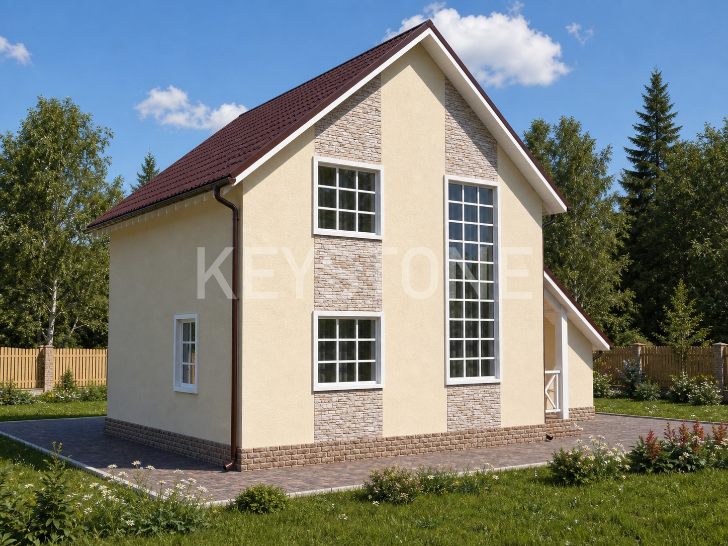 Проект дома Белый ноябрь — фото 3