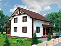 Проект дома Онтарио, 227 м², 2 этажа, 6 комнат Проект дома Онтарио, 227 м², 2 этажа, 6 комнат