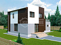Проект дома "Модерн" Проект дома "Модерн"