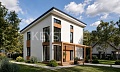Проект дома 144-158-2, 158 м², 2 этажа, 4 комнаты Проект дома 144-158-2, 158 м², 2 этажа, 4 комнаты