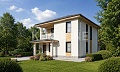 Проект дома 219-175-2, 175 м², 2 этажа, 4 комнаты Проект дома 219-175-2, 175 м², 2 этажа, 4 комнаты