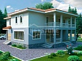 Проект дома Петра, 376 м², 2 этажа, 6 комнат Проект дома Петра, 376 м², 2 этажа, 6 комнат