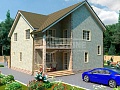 Проект дома Пегас, 229.7 м², 2 этажа, 5 комнат Проект дома Пегас, 229.7 м², 2 этажа, 5 комнат