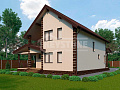 Проект дома Спасский, 208 м², 2 этажа, 6 комнат Проект дома Спасский, 208 м², 2 этажа, 6 комнат