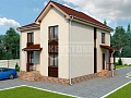 Проект дома Домминик, 172.7 м², 2 этажа, 6 комнат Проект дома Домминик, 172.7 м², 2 этажа, 6 комнат