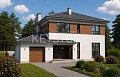 Проект дома 148-204-2Г, 205 м², 2 этажа, 4 комнаты Проект дома 148-204-2Г, 205 м², 2 этажа, 4 комнаты