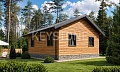 Проект дома 157-56-1, 57 м², 1 этаж, 2 комнаты Проект дома 157-56-1, 57 м², 1 этаж, 2 комнаты