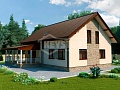 Проект дома Суздаль, 219 м², 2 этажа, 6 комнат Проект дома Суздаль, 219 м², 2 этажа, 6 комнат
