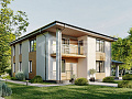 Проект дома 205-205-2, 205 м², 2 этажа, 3 комнаты Проект дома 205-205-2, 205 м², 2 этажа, 3 комнаты