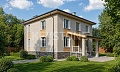 Проект дома 231-180-2, 180 м², 2 этажа, 4 комнаты Проект дома 231-180-2, 180 м², 2 этажа, 4 комнаты