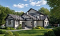 Проект дома 195-194-2, 195 м², 2 этажа, 4 комнаты Проект дома 195-194-2, 195 м², 2 этажа, 4 комнаты